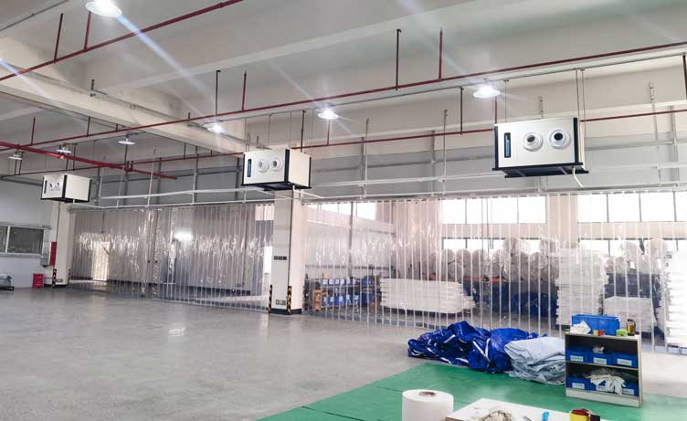 大空間高效降溫，應用蒸發冷省電空調射流機組