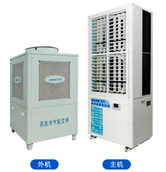 工業省電空調-立式雙風口軸流機組